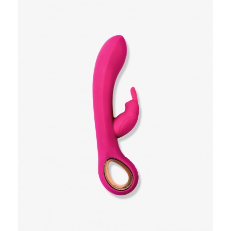 Bia Vibrador do ponto G com estimulador clitorial