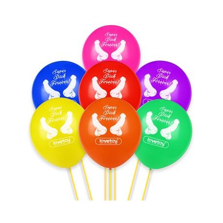 LOVETOY PARTY BALLOONS PACK DE 7